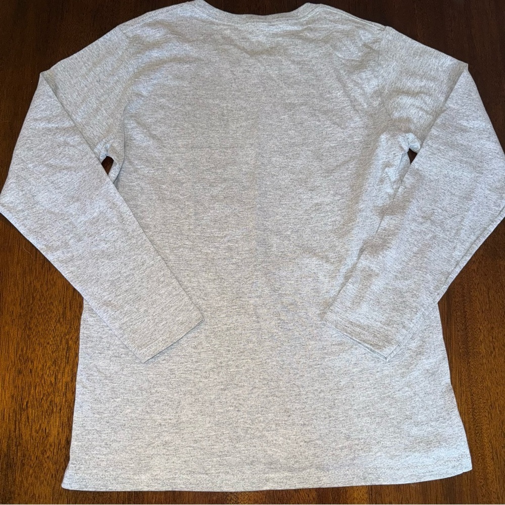 Georgia Fanatics Long Sleeve Heather Gray Red Letters Size Medium - Picture 4 of 4